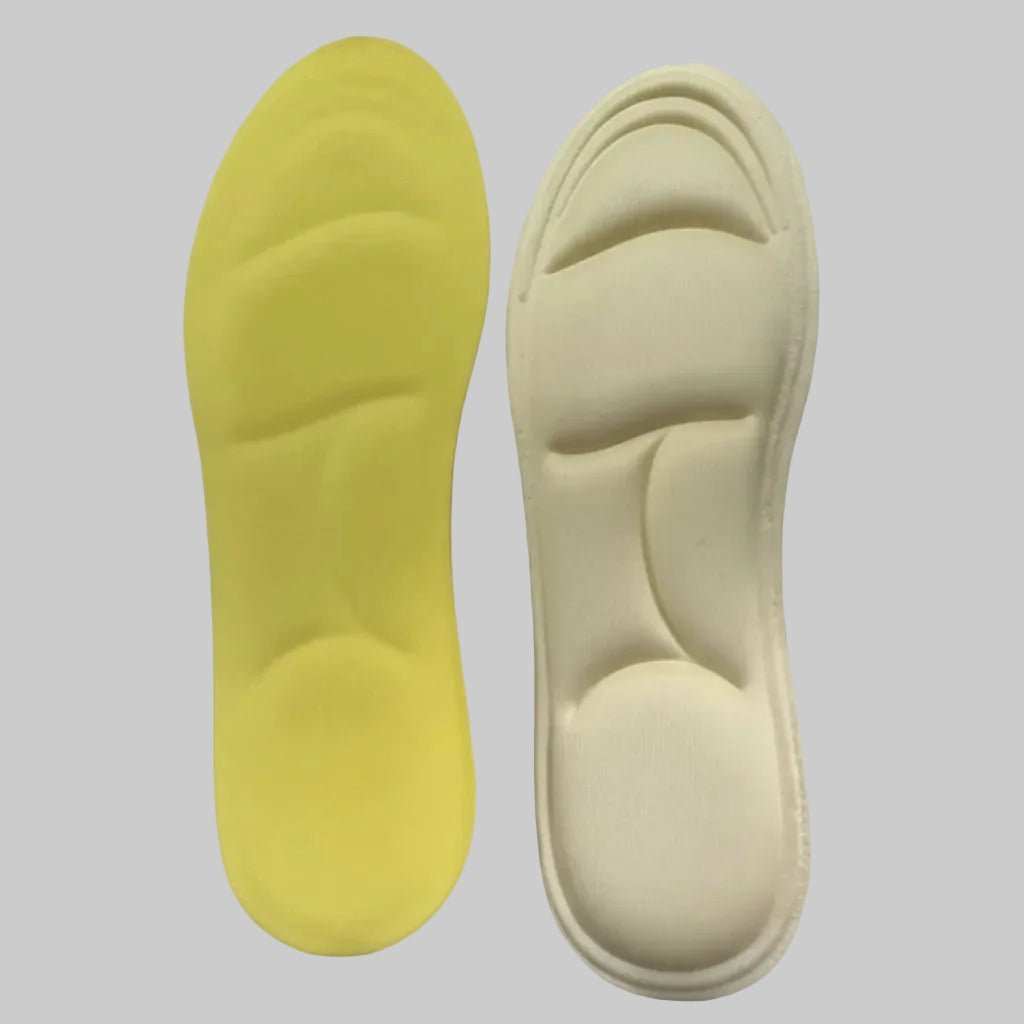 FLEXMASS – Padded Memory Foam Insoles with Breathable Support