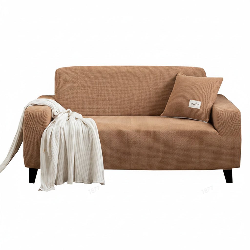 CUSHIONWRAP – Stretch Sofa Cover with Water-Repellent Protection