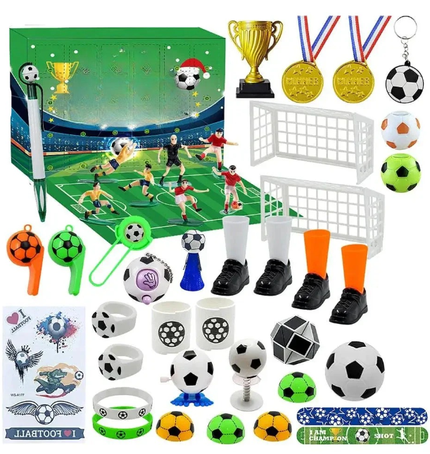 BoxCalendar - DIY football advent calendar with 24 surprises
