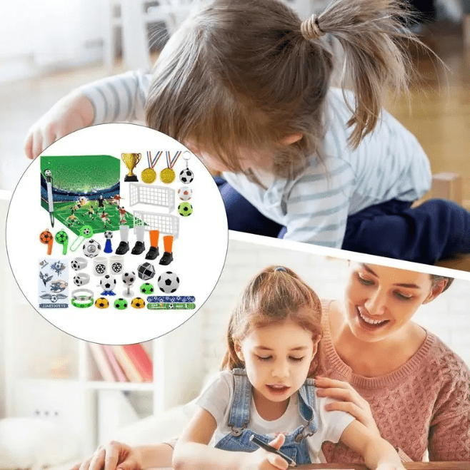 BoxCalendar - DIY football advent calendar with 24 surprises