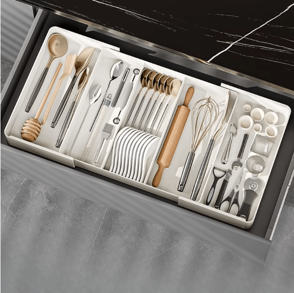 Kitchen Organization Drawer Organizer – Flexible & Stylish for Every Drawer