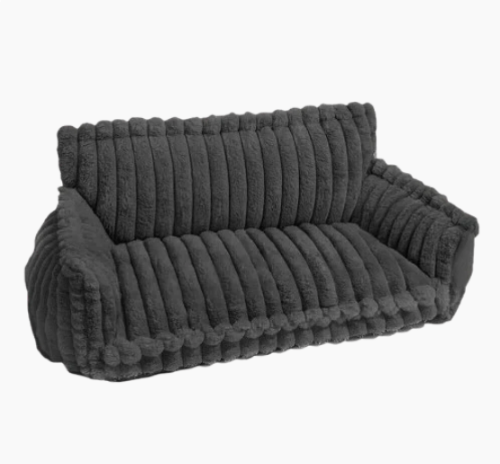 Snoozy Dream – Orthopedic dog cushion with neck support & fluffy comfort