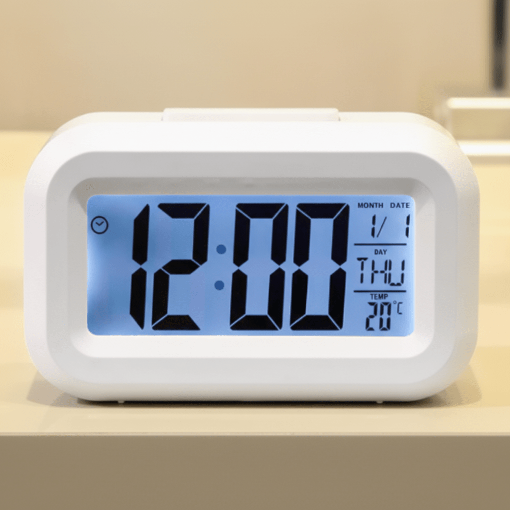 DAYCAL MINI – Reloj despertador digital LED multifuncional con función de repetición
