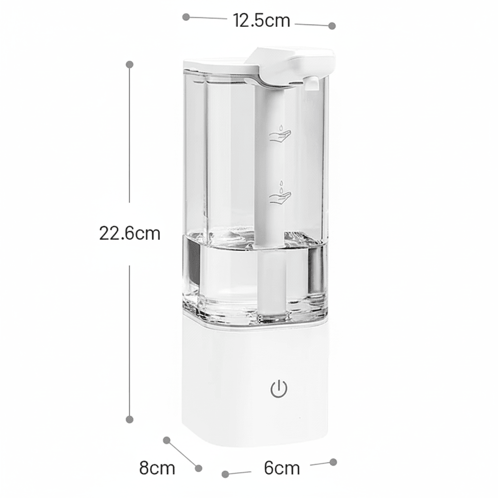 SENSOLUX – Touchless Soap Dispenser with USB Charging