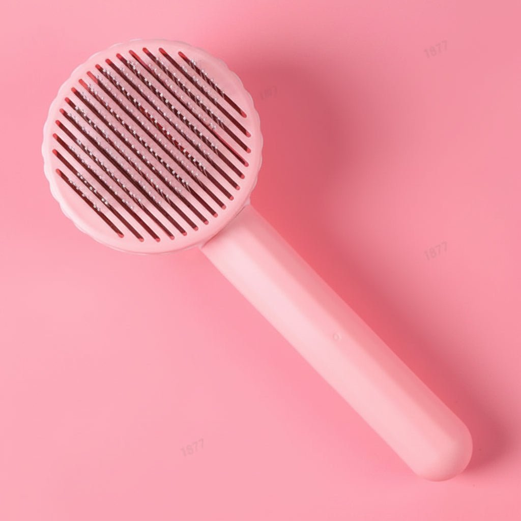SELFCLEAN BRUSH - Self-cleaning cat brush for less hair loss