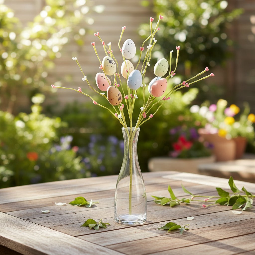 SPRINGNEST – Colorful Easter egg bouquet stems for spring decoration