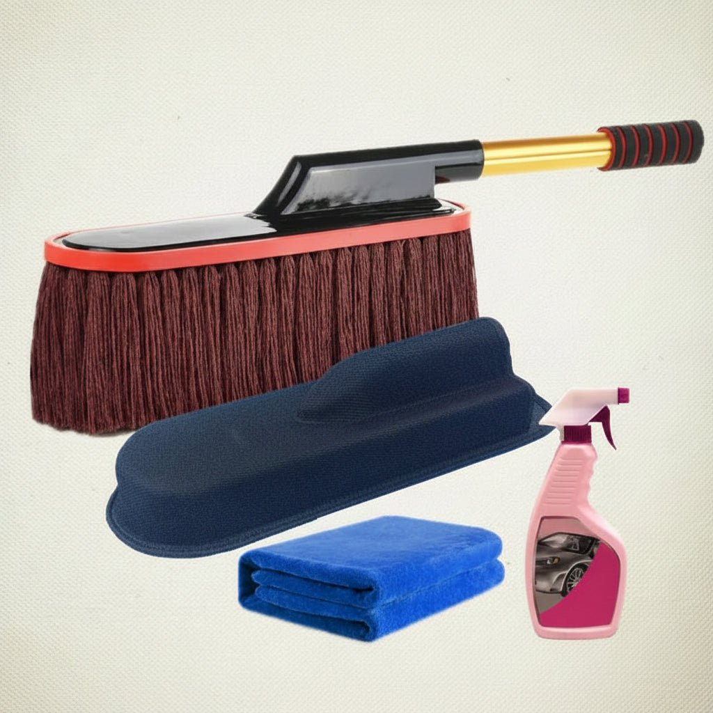 Autoduster PRO – Telescopic Car Duster with Soft Cotton Threads