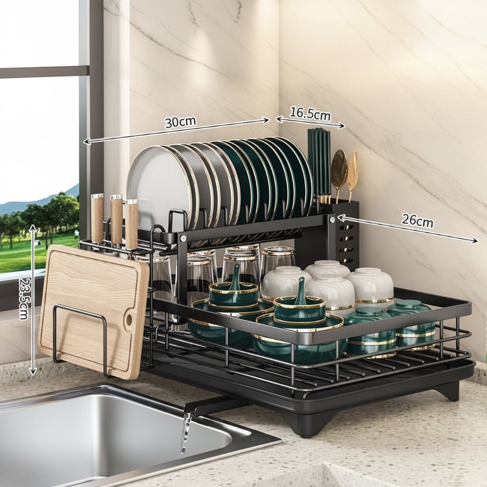 ORGADRAIN – Foldable Dish-Drying Rack for an Organized Kitchen