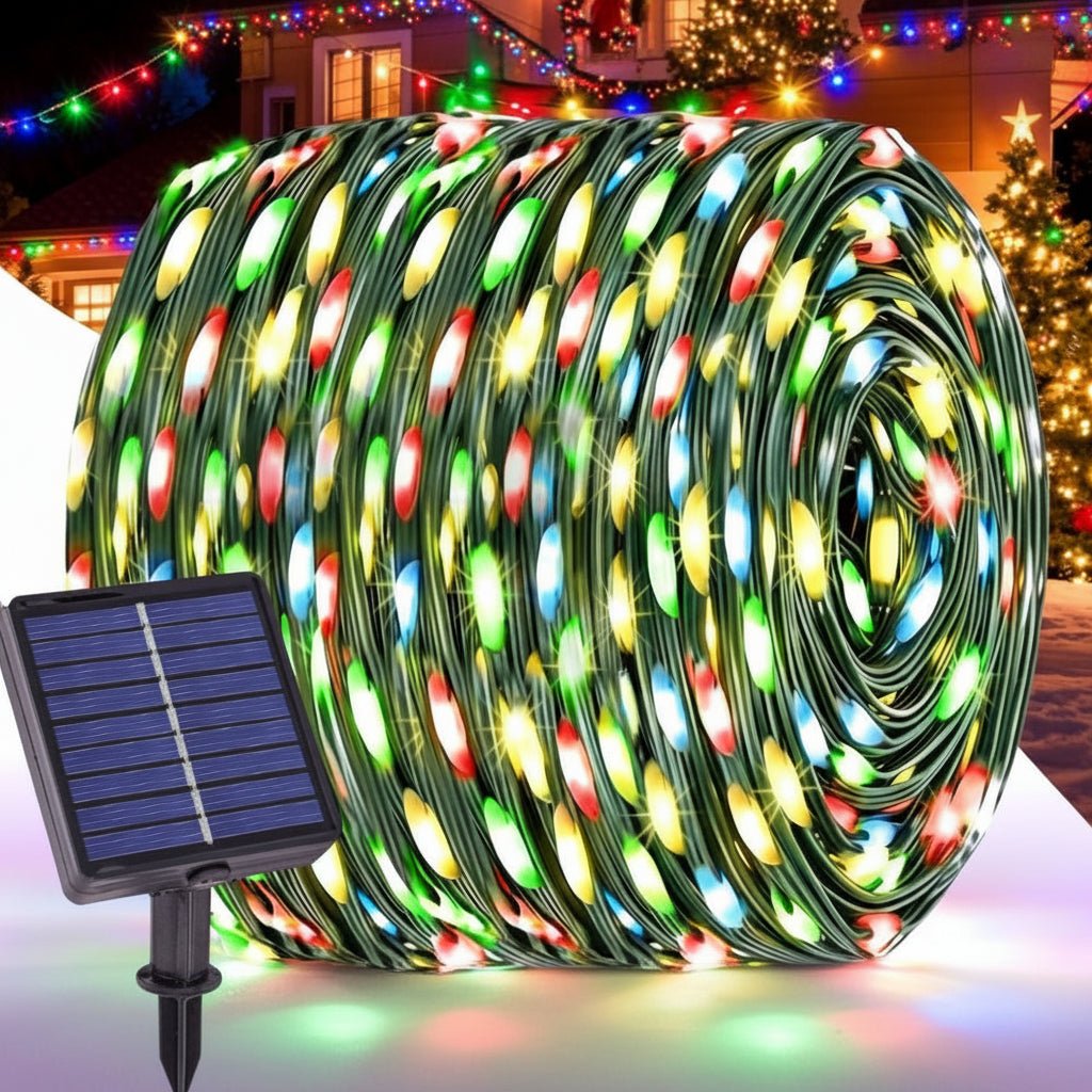 LIGHTLEAF – Warm LED string lights for stylish outdoor and garden decoration
