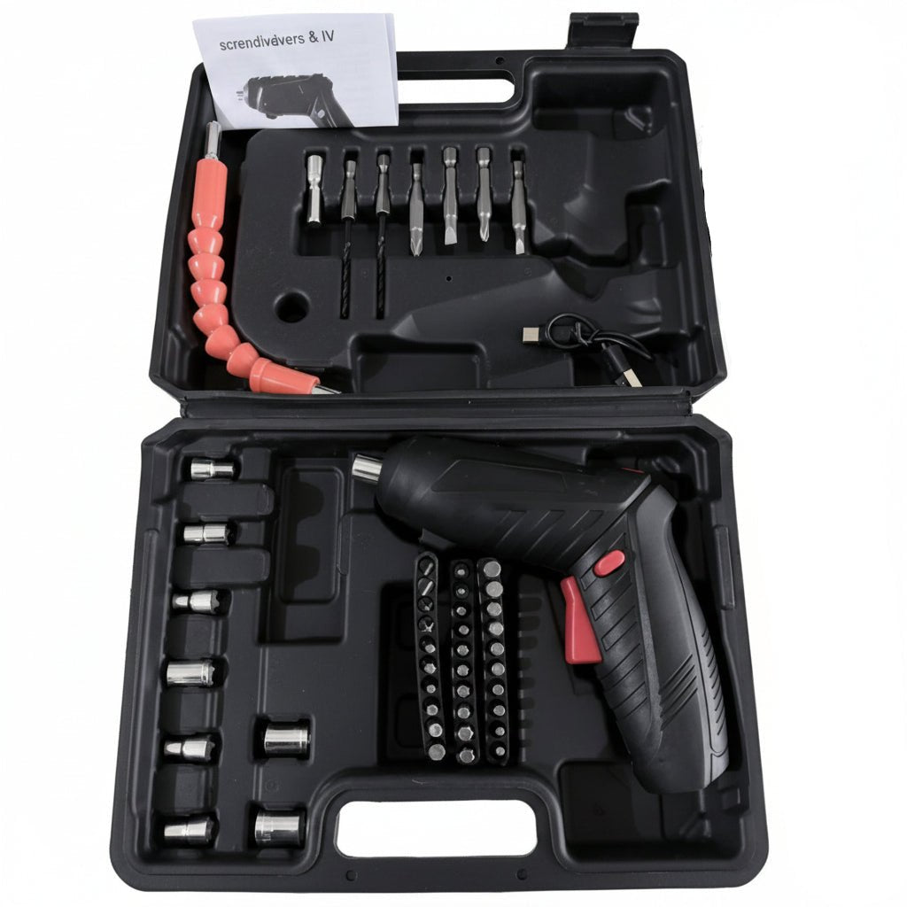POWERDRIVE – Cordless screwdriver set for home improvement and DIY projects