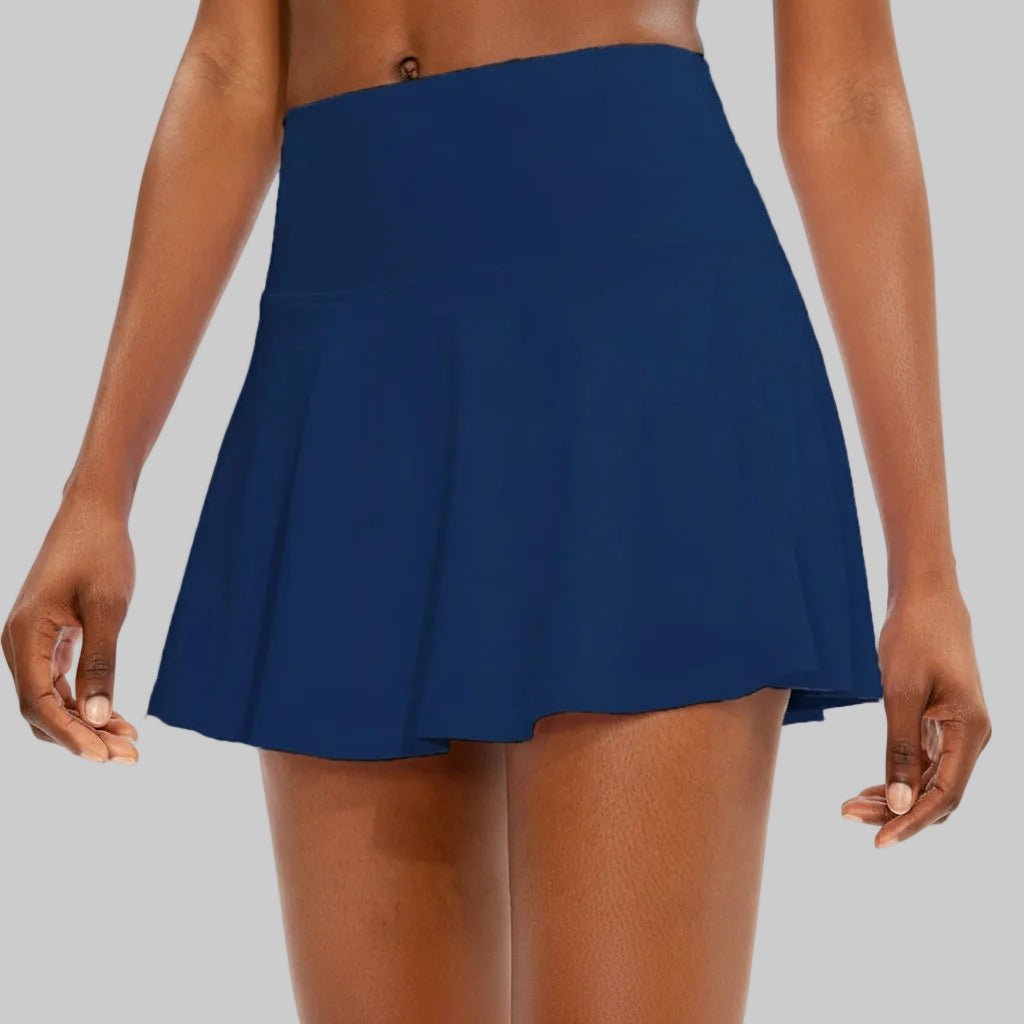 MARVELOUS – Luftiger 2-in-1 Tennisrock mit Shorts & UPF50+ Schutz