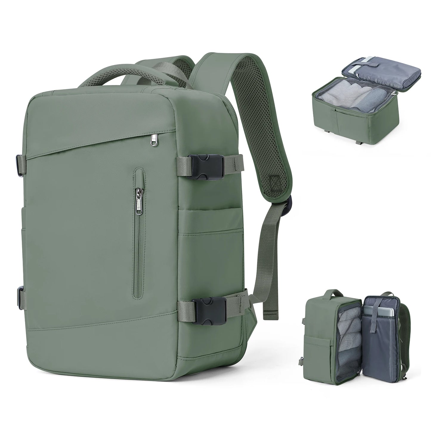 Variant image for Vielseitiger Damen Rucksack für Reisen – Modernes Design, Handgepäck geeignet, Leichtgewicht, Geräumig-5