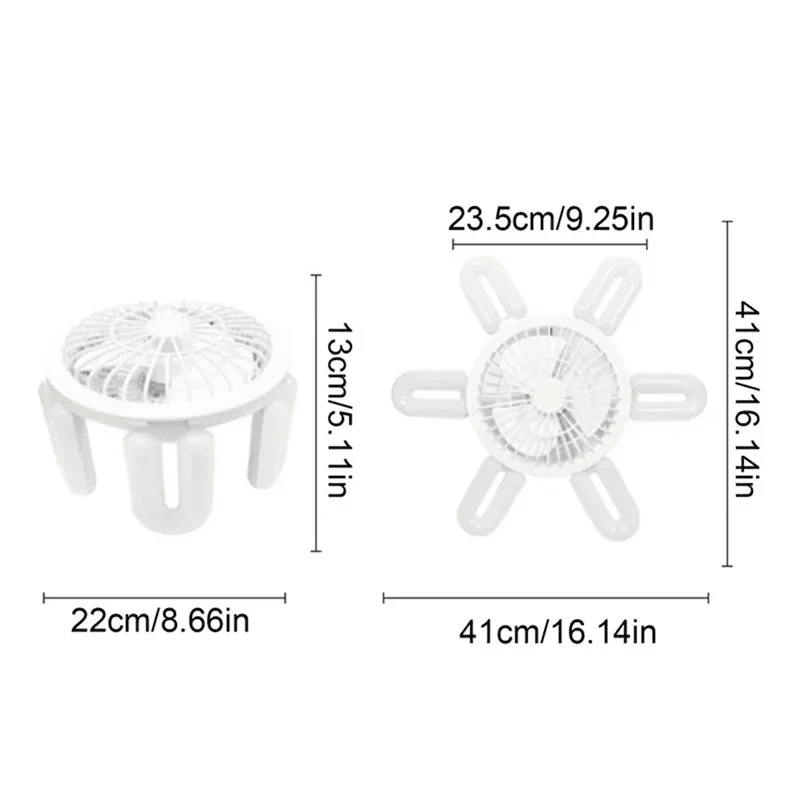 FANOVA – Air-cooling LED ceiling fan for the home