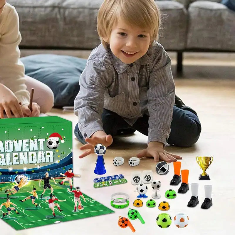 BoxCalendar - DIY football advent calendar with 24 surprises