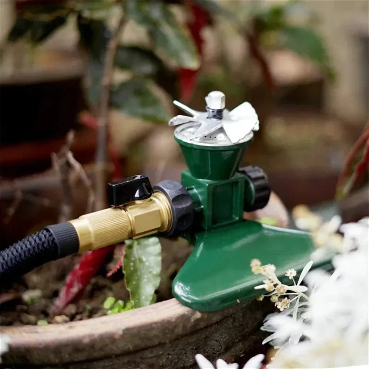 HydroSpin 360 Lawn sprinkler - Metal - 360° Garden