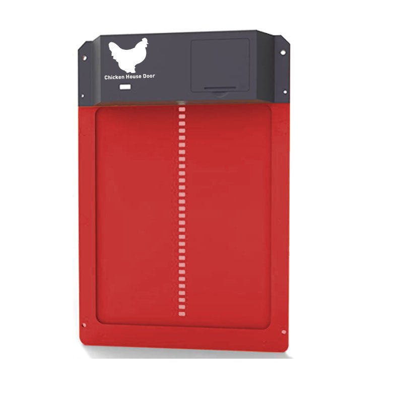 AutoCoop – Porte automatique pour poulailler avec capteur de lumière et protection contre les intempéries