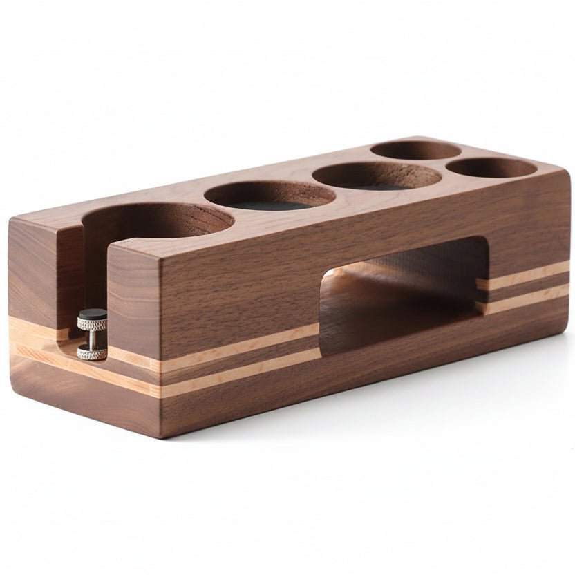 COFFEECORE – Wooden Tamper Holder for Espresso Accessories