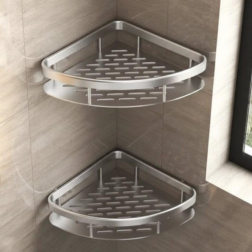 Variant image for Badezimmer Regal Schmal Weiß Größe M Kunststoff Ohne Bohren-10