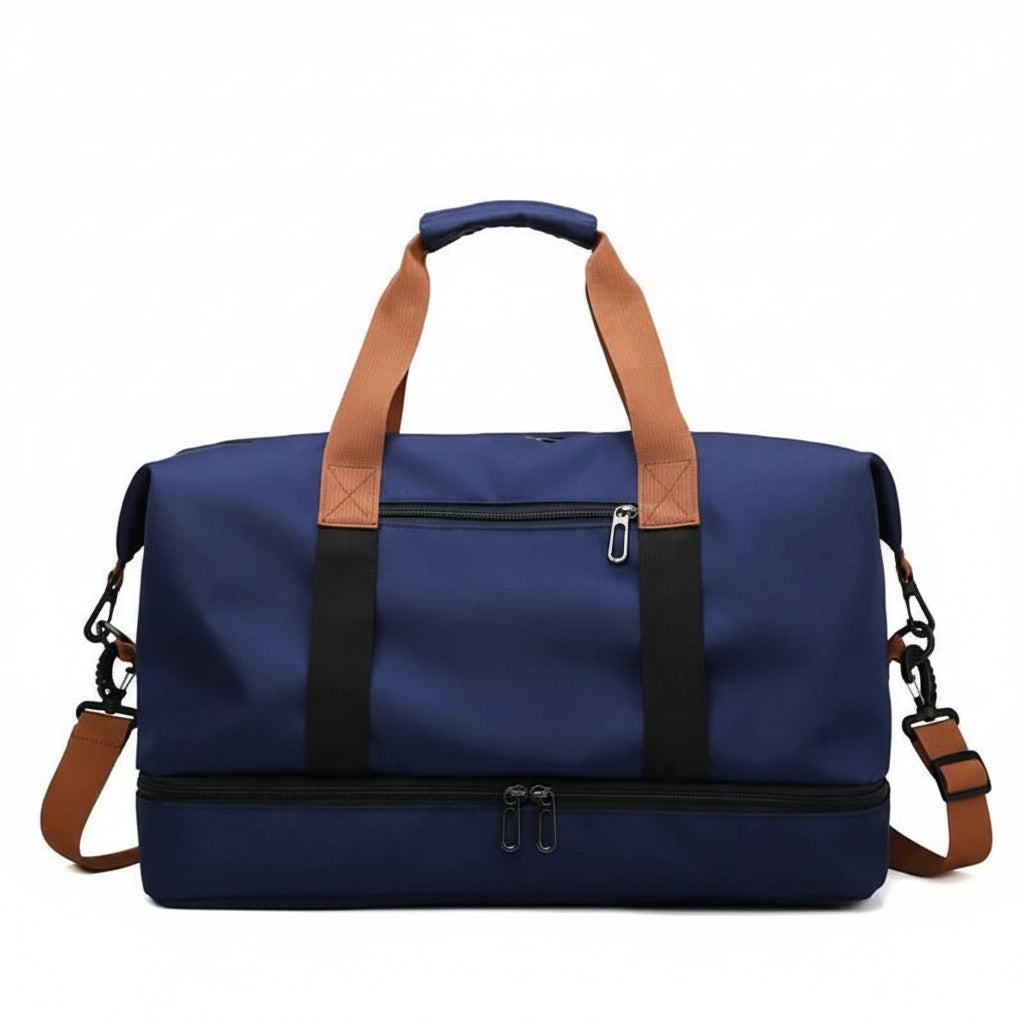 Variant image for Tragbarer Fitnessbeutel mit Schuhfach und nasser Trockentrenntasche für aktives Reisen-5