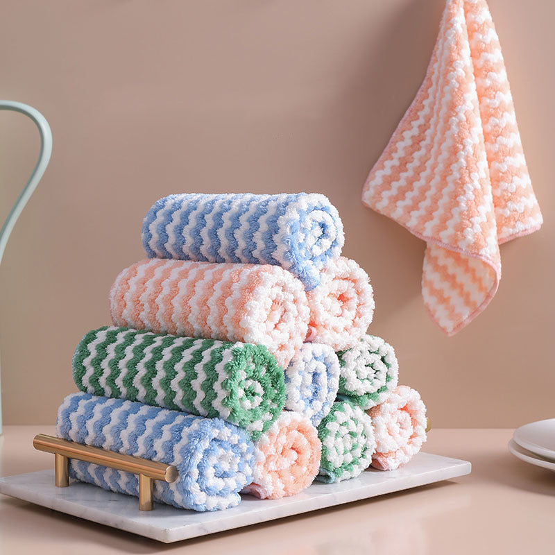 Wonder Wipe – Paños de microfibra de coralina para una limpieza sin rayas