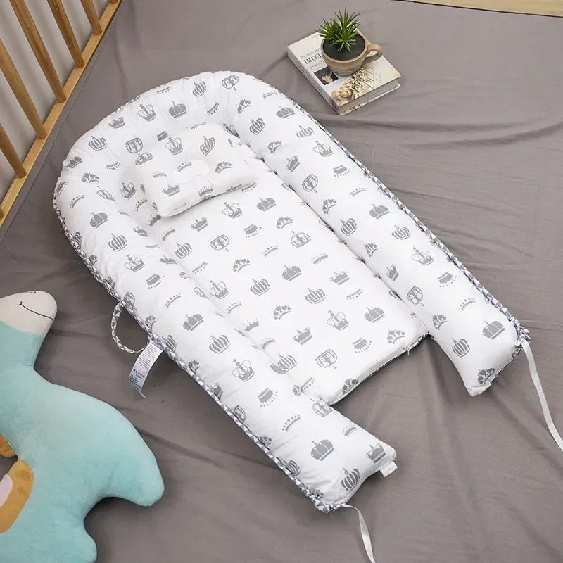 NapNest – Cuna plegable para bebé para un sueño seguro en casa y de viaje