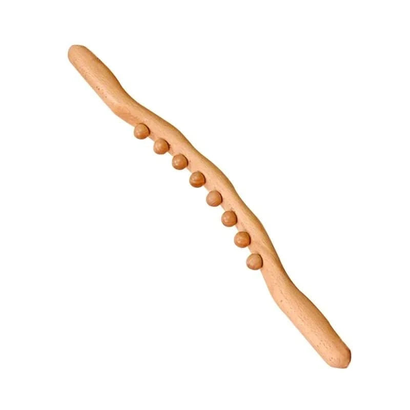 THERAWOOD – Luxury wooden Gua Sha massage stick | Promotes circulation & muscle relaxation