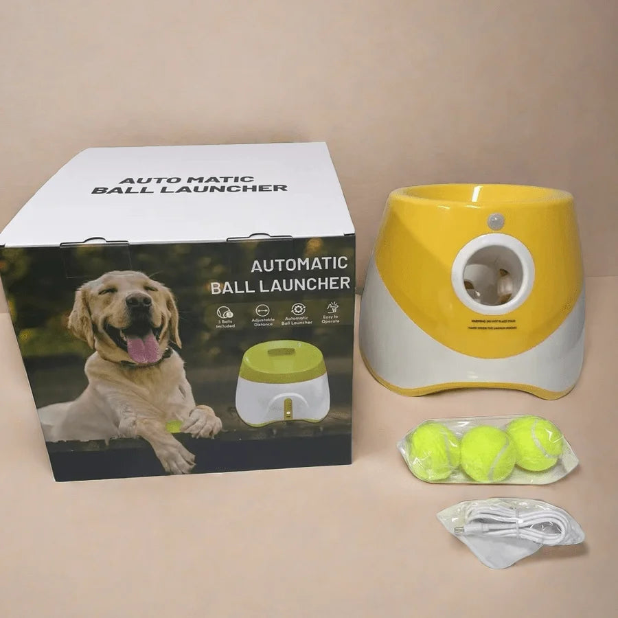 PlayFetch Automatic Ball Thrower - Rechargeable dog toy