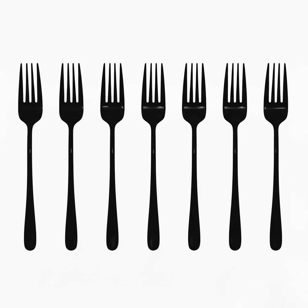 Silvéra – Elegante Essgabel, langlebiges, plattiertes Edelstahl-Utensil 11