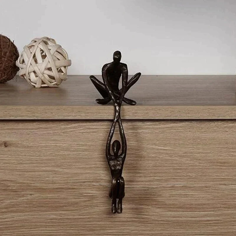 ETERNITY Sculpture - Decorative resin sculpture for love and balance