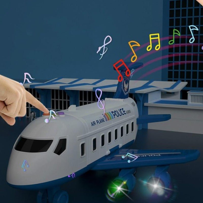 SkyRover-Spielset | Flugzeug- und Fahrzeug-Spielzeugset für fantasievolle Kinder 6