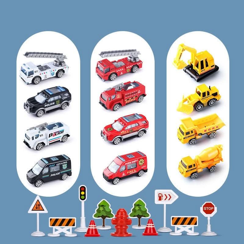 SkyRover-Spielset | Flugzeug- und Fahrzeug-Spielzeugset für fantasievolle Kinder 8