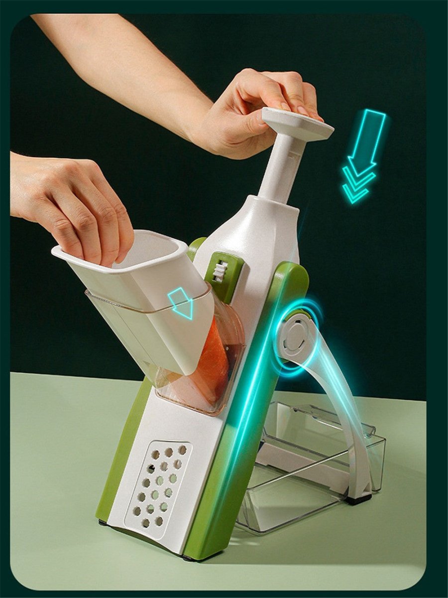 CHOPMATE – 5-in-1 Vegetable Cutter for Effortless Preparation