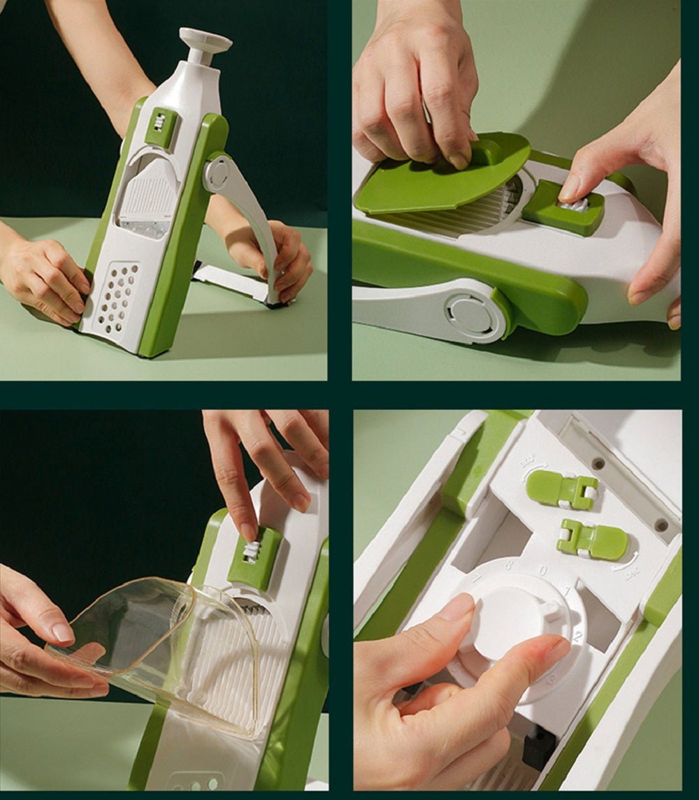 CHOPMATE – 5-in-1 Vegetable Cutter for Effortless Preparation