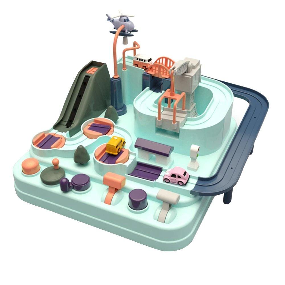 CityAdventure - Interactive city playset with cars & helicopter for children aged 3+