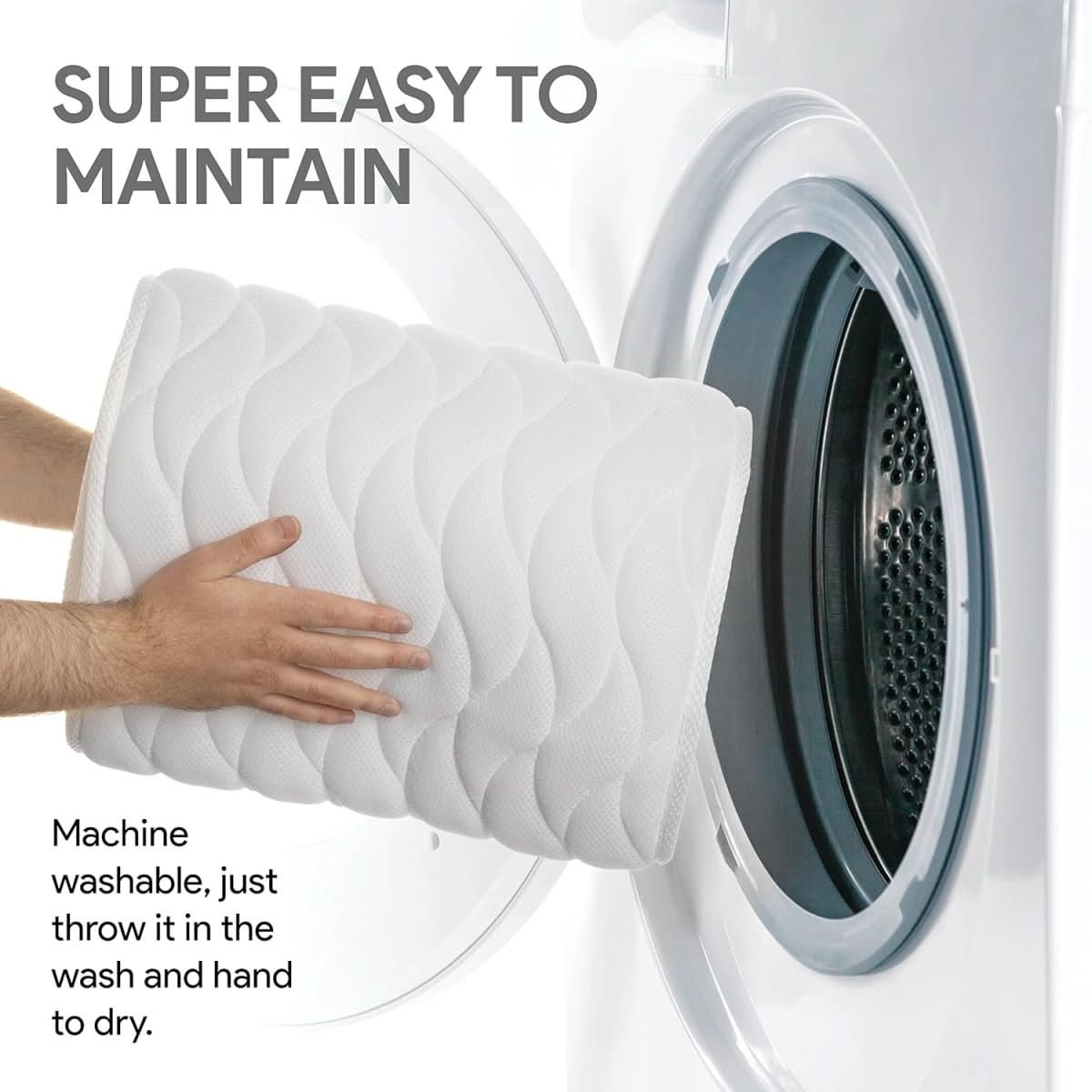 SOAKLUXE – Cuscino ergonomico per vasca da bagno a tutto corpo per il comfort