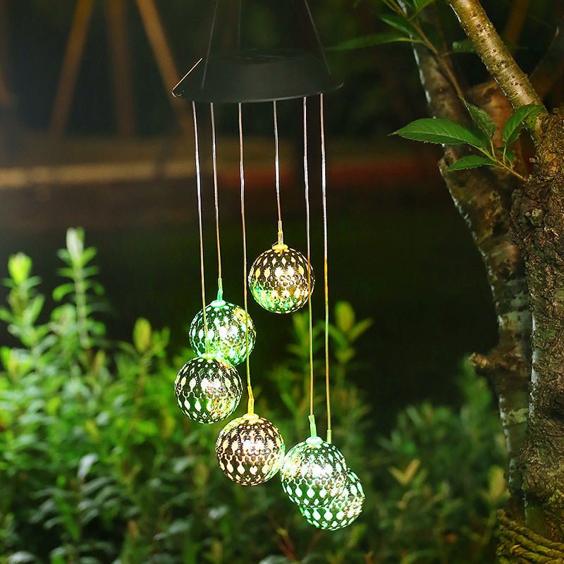 LUMICHIME – Solar Wind Chime for Elegance and Sustainability in the Garden