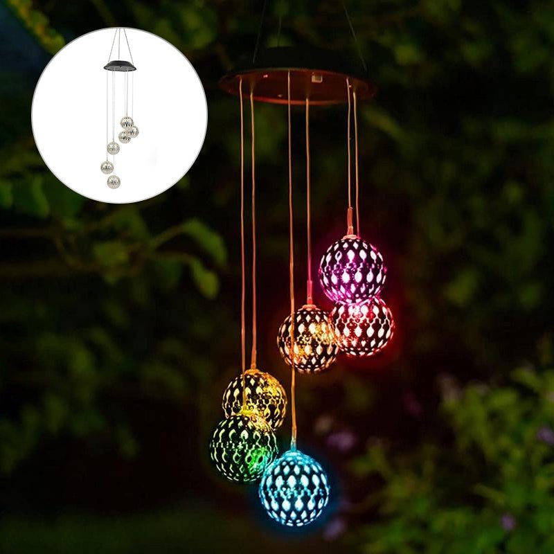 LUMICHIME – Solar Wind Chime for Elegance and Sustainability in the Garden