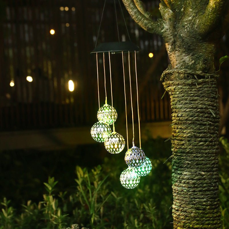 LUMICHIME – Solar Wind Chime for Elegance and Sustainability in the Garden