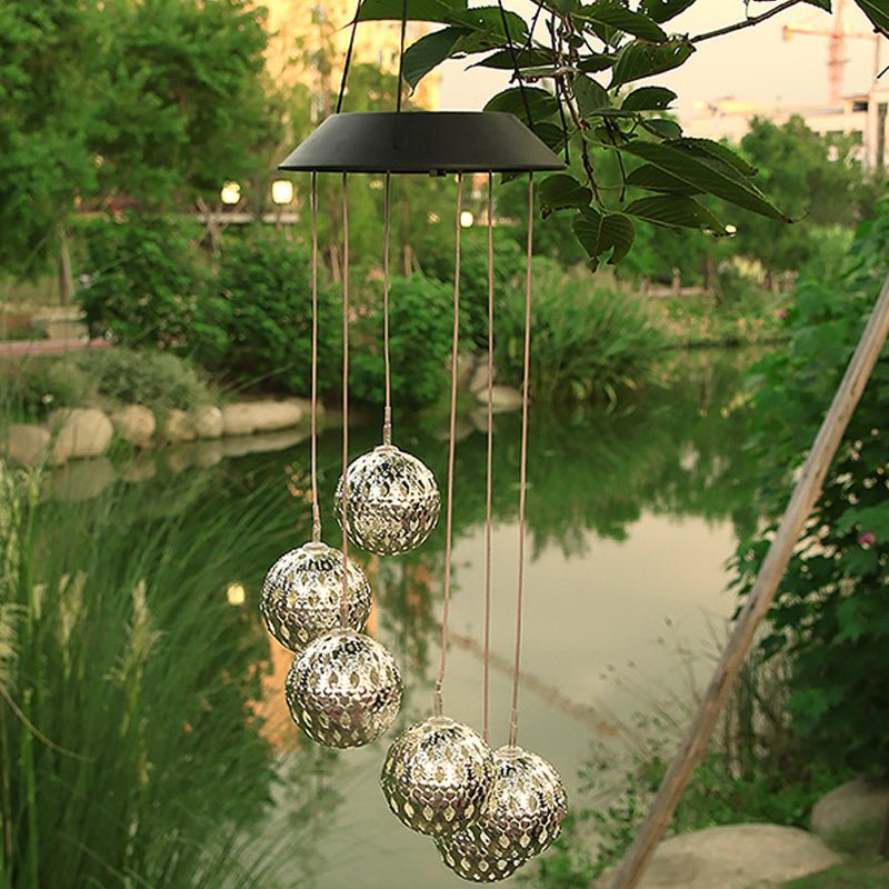 LUMICHIME – Solar Wind Chime for Elegance and Sustainability in the Garden