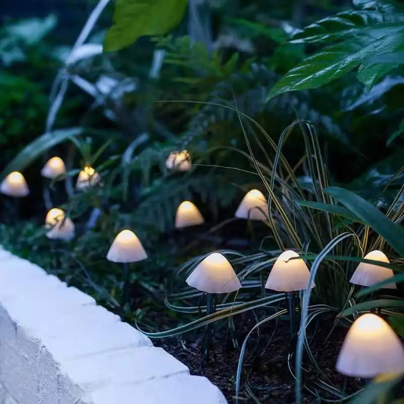 LUMINA MUSHROOM – Luces LED de hongos solares para una atmósfera mágica en el jardín