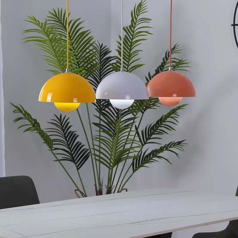 Lámpara colgante – Elegante lámpara colgante con luz suave y difusa para ambientes relajantes