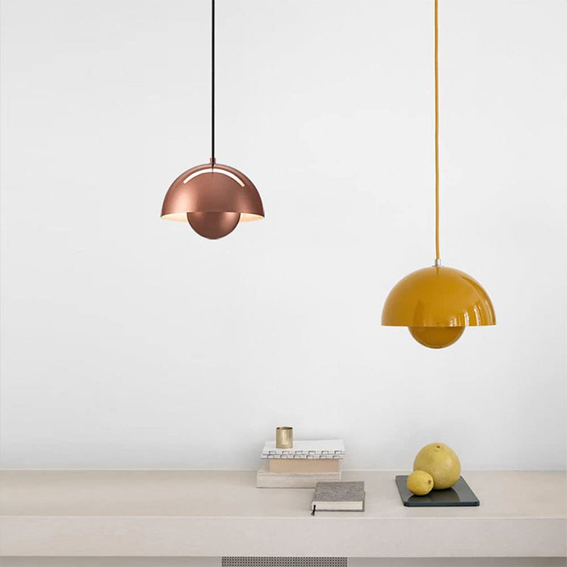 Lámpara colgante – Elegante lámpara colgante con luz suave y difusa para ambientes relajantes