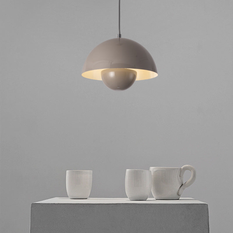 Lámpara colgante – Elegante lámpara colgante con luz suave y difusa para ambientes relajantes