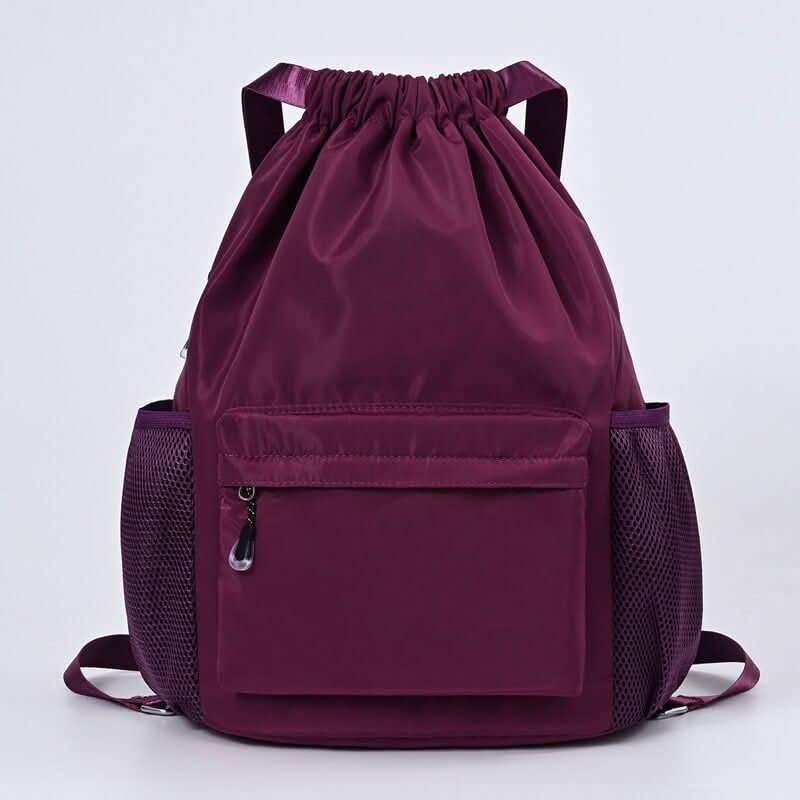 SportCord – Zaino sportivo con coulisse, scomparto per scarpe e tasche