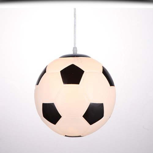 GOALGLOW - Stylish LED ceiling light with football motif for children's rooms
