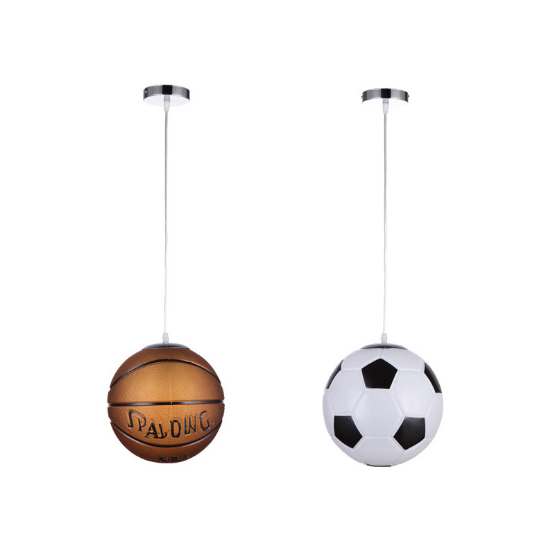 GOALGLOW - Stylish LED ceiling light with football motif for children's rooms