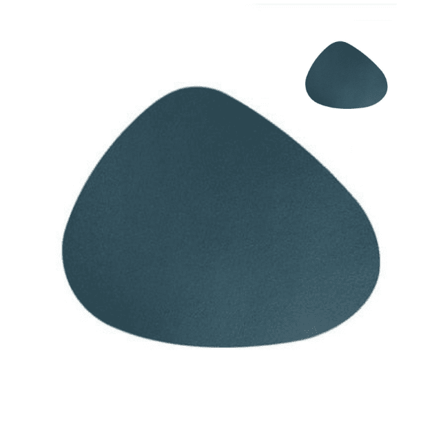 Stylisches Tischset Abwaschbar aus PU-Leder – Hitzebeständig & Minimalistisch, 37x43 cm Platzset für Esszimmer & Küche 12