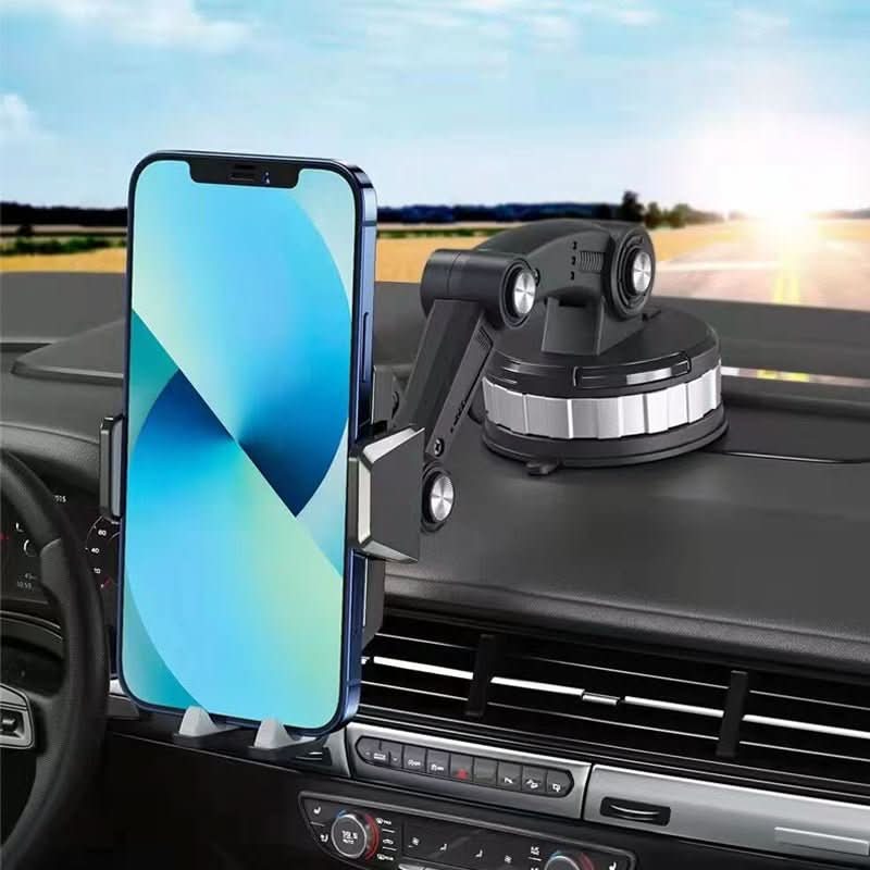 SUPERADSORB - 360° phone holder with strong suction cup mount for secure hold and flexible everyday use