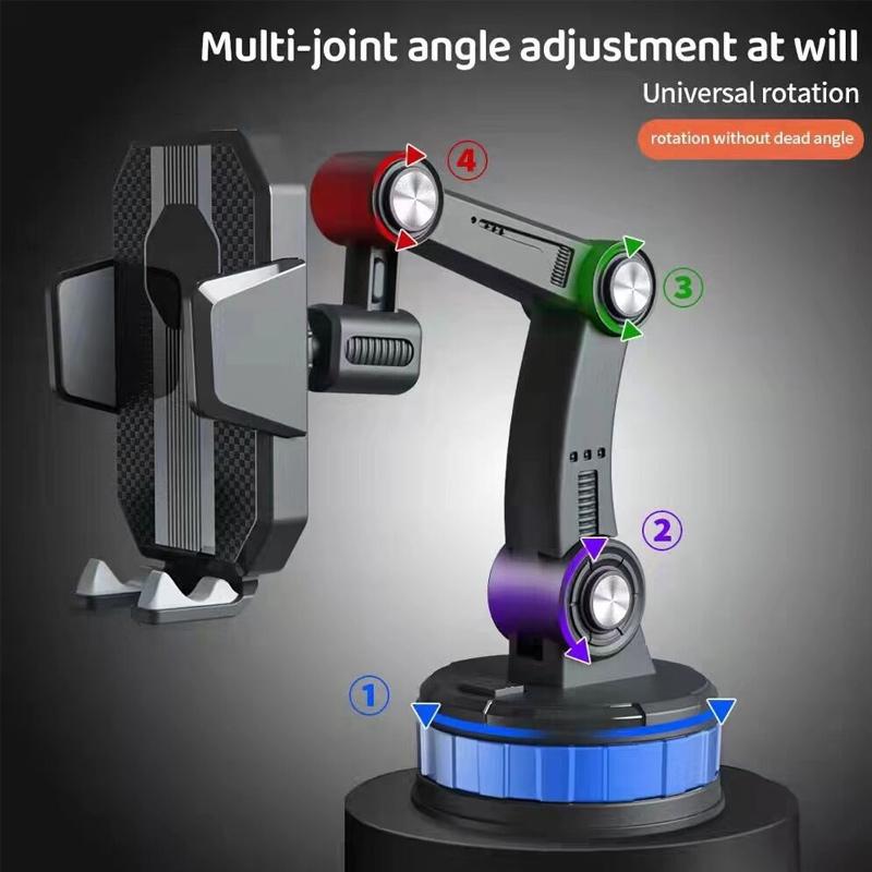 Súper adsorción – Soporte de mano 360° con fuerte fijación de ventosa
