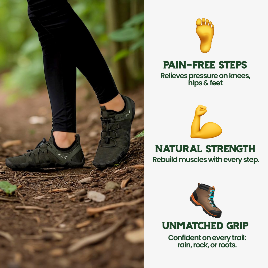 TerraForm - Lightweight barefoot shoes for natural, pain-free movement